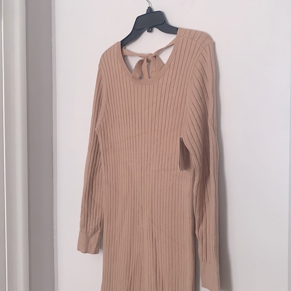 NWT WAYF x BFF Hollie Long Sleeve Sweater Dress S - Picture 4 of 9
